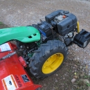 4174 Ferrari 346 Traktor mit Muratori Steinfräse