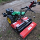 4174 Ferrari 346 Traktor mit Muratori Steinfräse