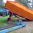 5496 Miedema SB40 receiving hopper