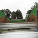 5498 Buffer hopper for potato for wheel loader