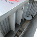 5517 EKKO elevator Vertikal 3600x600 mm EDELSTAHL