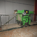 5609 Miedema MB55 box filler with feeding elevator