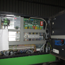 5609 Miedema MB55 box filler with feeding elevator