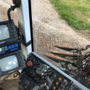 5663 Simon carrot harvester 2 row selfpropelled
