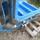 5682 Vertikal Elevator Förderband Edelstahl