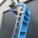 5682 Vertikal Elevator Förderband Edelstahl