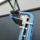 5682 Vertikal Elevator Förderband Edelstahl