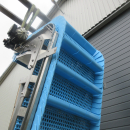 5682 Vertikal Elevator Förderband Edelstahl