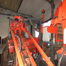 5739 Dewulf GBC Möhrenroder Karottenroder 1 Reihe mit Bunker
