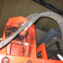 5739 Dewulf GBC Möhrenroder Karottenroder 1 Reihe mit Bunker