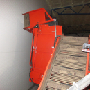 5739 Dewulf GBC Möhrenroder Karottenroder 1 Reihe mit Bunker