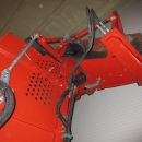 5739 Dewulf GBC Möhrenroder Karottenroder 1 Reihe mit Bunker