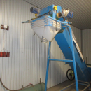5958 Big bag filler with electric fall breaker