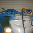 5958 Big bag filler with electric fall breaker