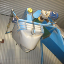 5958 Big bag filler with electric fall breaker