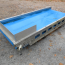 6058 EMVE transportband 2500x1000 mm ROSTFRI