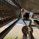 6188 EMVE receiving hopper with screen grader