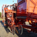 3583 Simon carrot harvester 1 row with 5 ton bunker