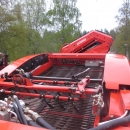 3836 Grimme GZ1700 potato harvester with elevator