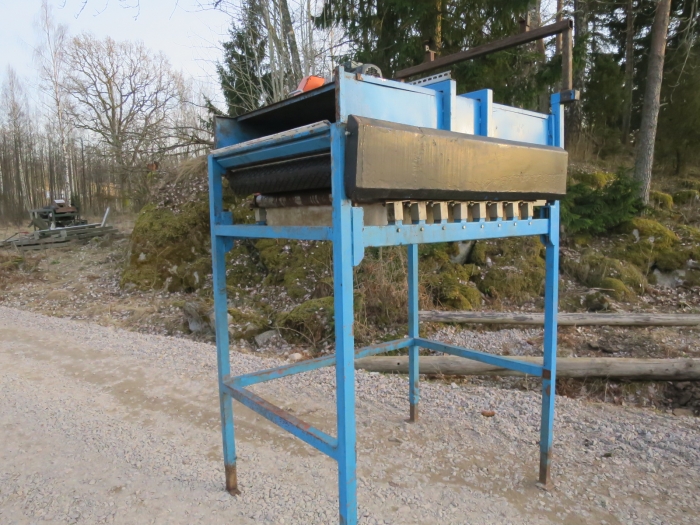 4292 EMVE felt drier table 1000 mm 8 roller