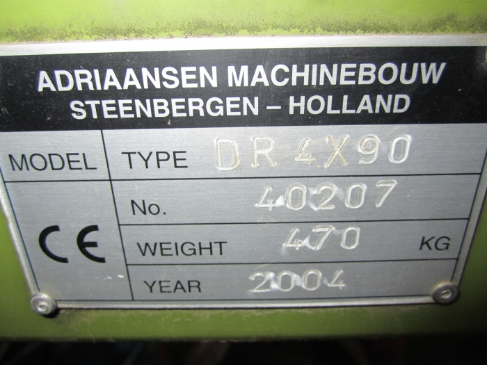 3192 Baselier disc ridger 4 row