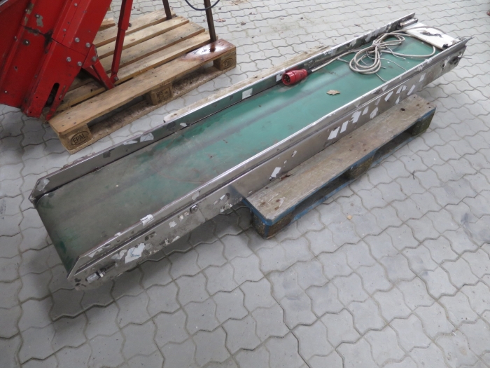 4500 Förderband Edelstahl 2300x350 mm