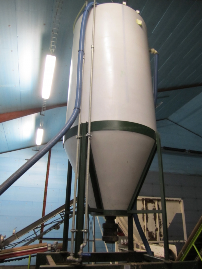 3145 SKALS Potato washing barrell with sedimentation tower
