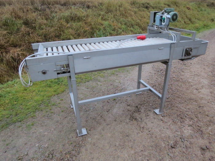 5124 EMVE inspektionsbord 1800x550 mm ROSTFRITT UTFÖRANDE