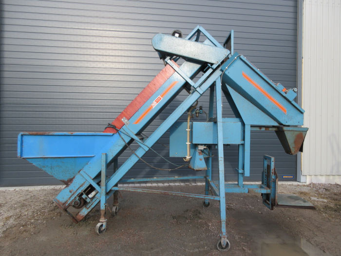5354 EMVE automatic weigher with double feeding belts