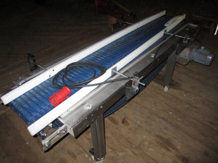 3253 Transportband 1900x350mm rostfritt utförande livsmedel
