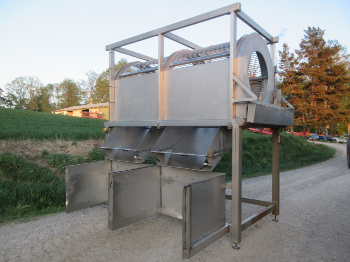 6014 Backus Sormac drum sorter for peeled products
