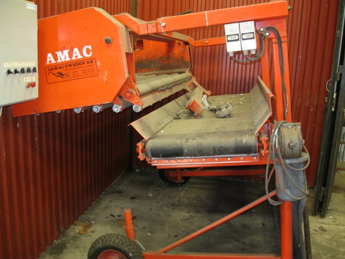 3407 AMAC avlastarbord med dubbla rensverk