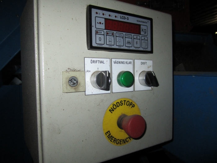 3412 EMVE oktabinfyllare/vågautomat
