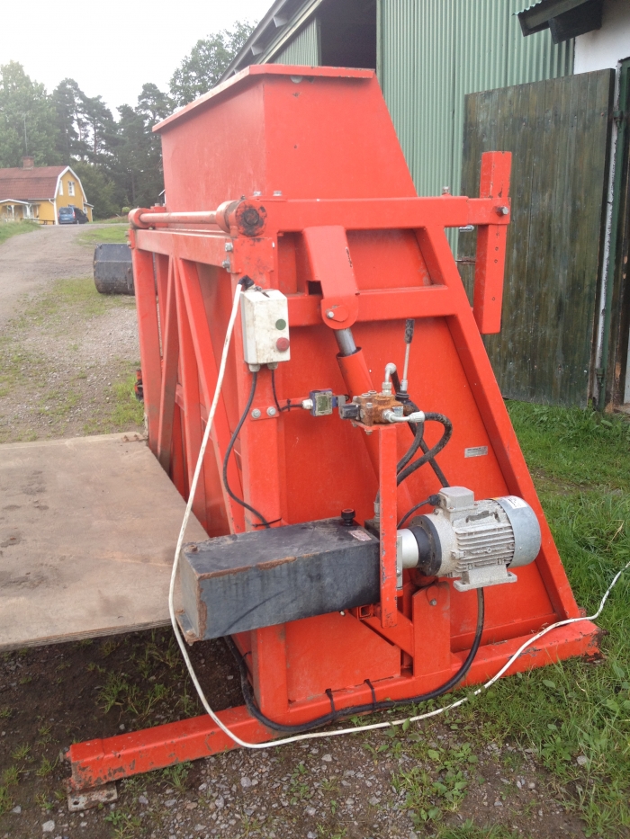 3436 EKKO lådvändare hydraulisk 135 cm bredd