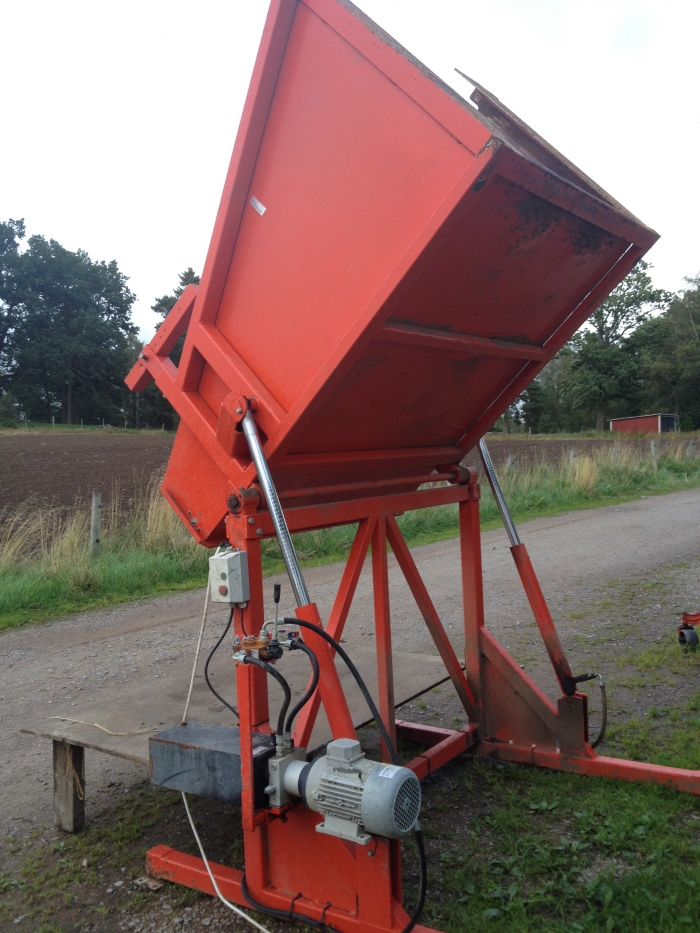 3436 EKKO lådvändare hydraulisk 135 cm bredd