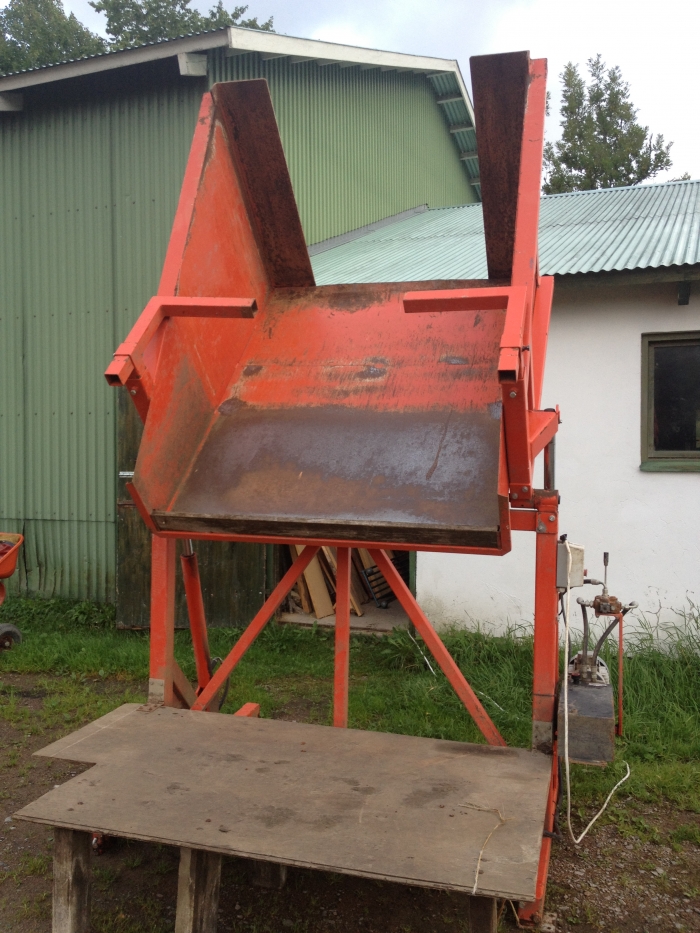 3436 EKKO lådvändare hydraulisk 135 cm bredd