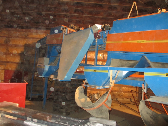 3518 EMVE diabolo grader complete line
