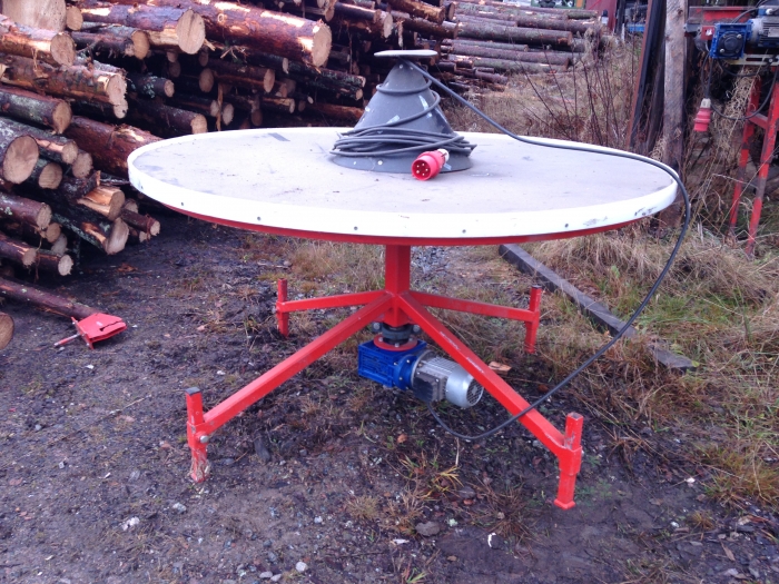 3674 EKKO roterande packbord / påsbord