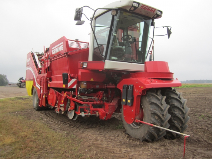 3862 Grimme SF150-60 UB XXL 2 Reihe Kartoffelroder mit Bunker 
