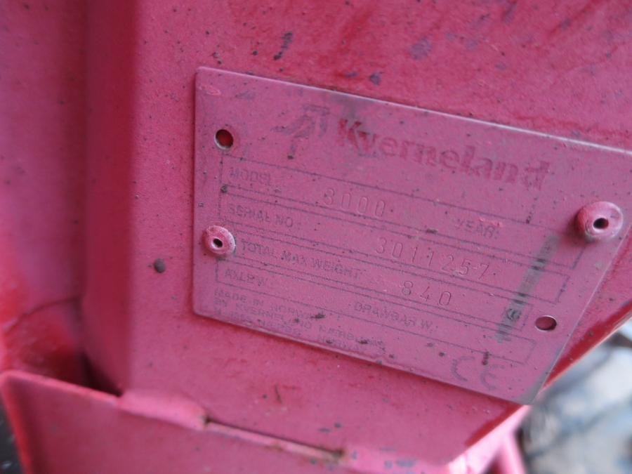 4102 Kverneland UN 3000 2 rad potatissättare