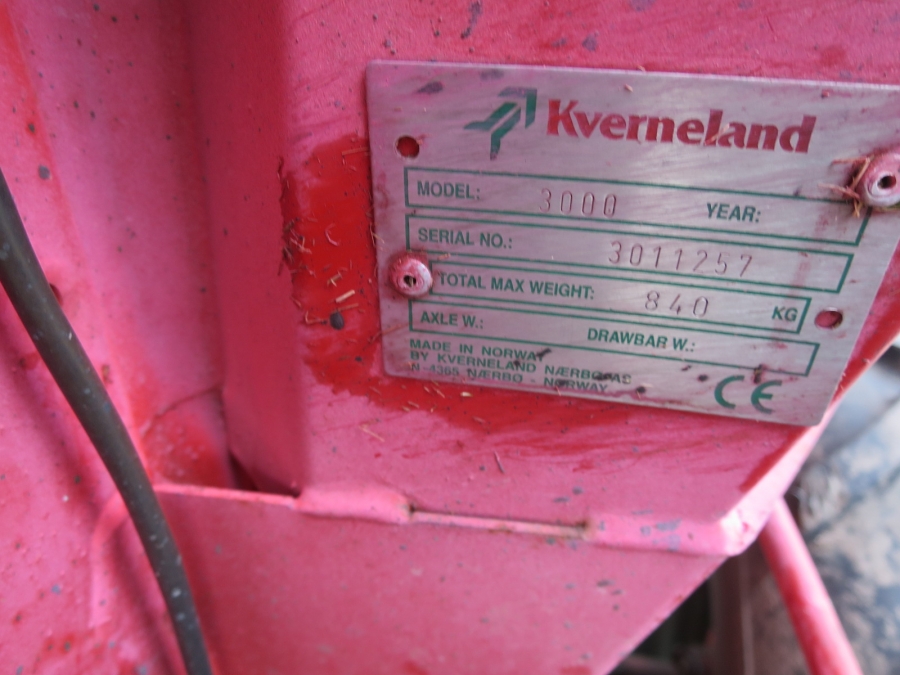 4102 Kverneland UN 3000 2 rad potatissättare