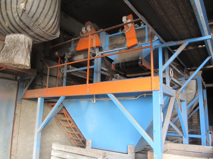 4111 EMVE washing line with screen grader etc
