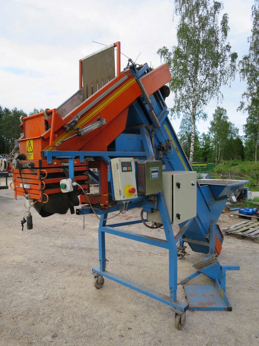 4121 EMVE automatvåg / oktabinfyllare till morötter potatis etc