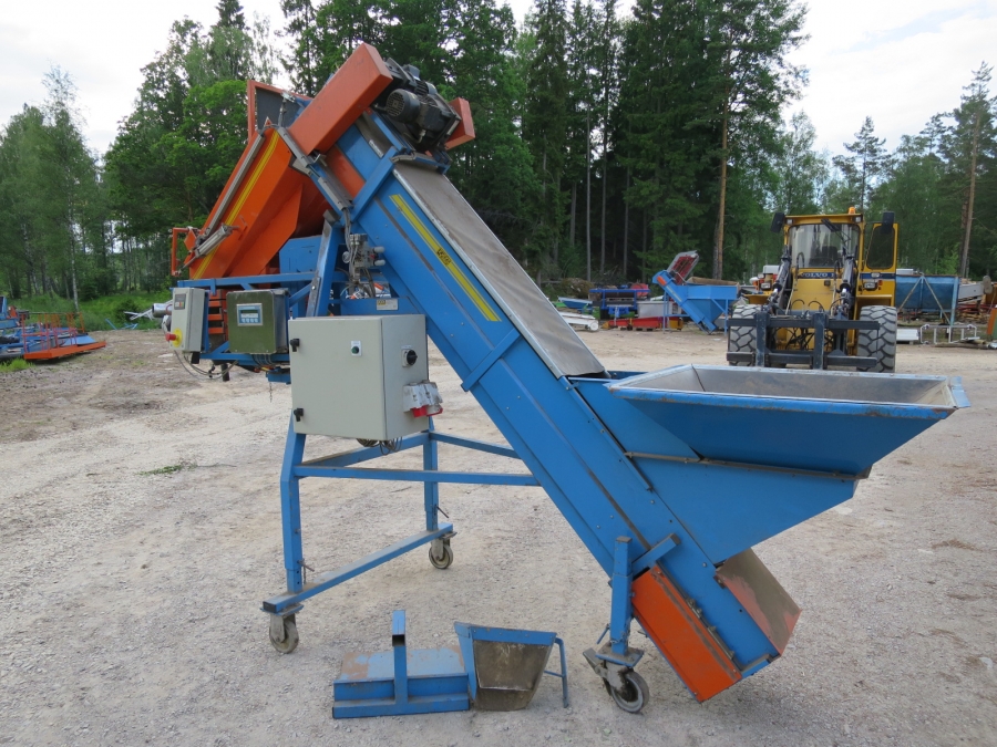 4121 EMVE automatvåg / oktabinfyllare till morötter potatis etc