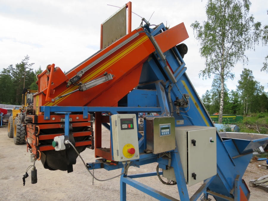 4121 EMVE automatvåg / oktabinfyllare till morötter potatis etc