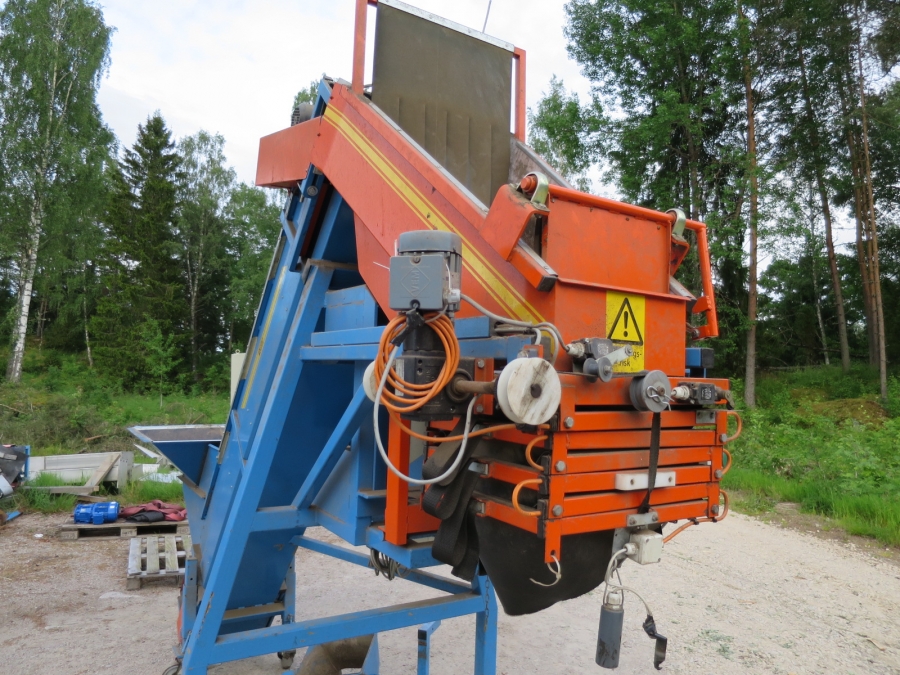 4121 EMVE automatvåg / oktabinfyllare till morötter potatis etc