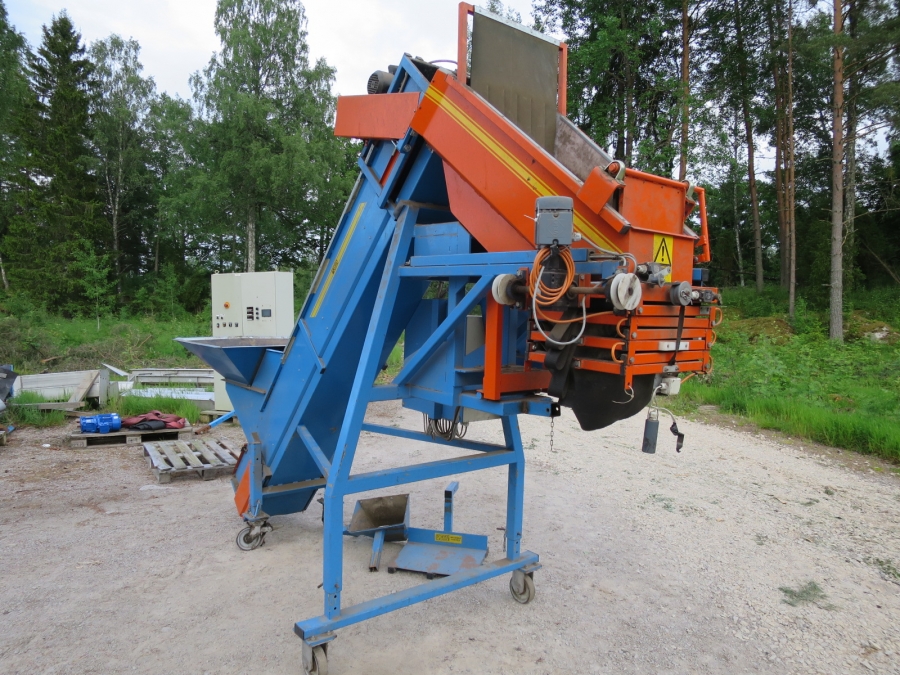 4121 EMVE automatvåg / oktabinfyllare till morötter potatis etc