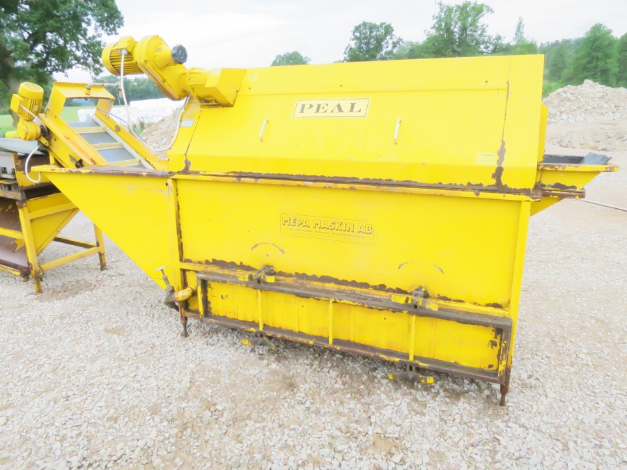 4147 Tong peal Kartoffelwaschmaschine mit Trockner