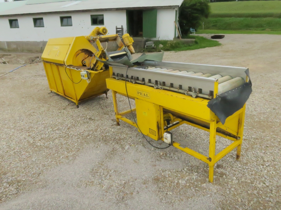 4147 Tong peal Kartoffelwaschmaschine mit Trockner