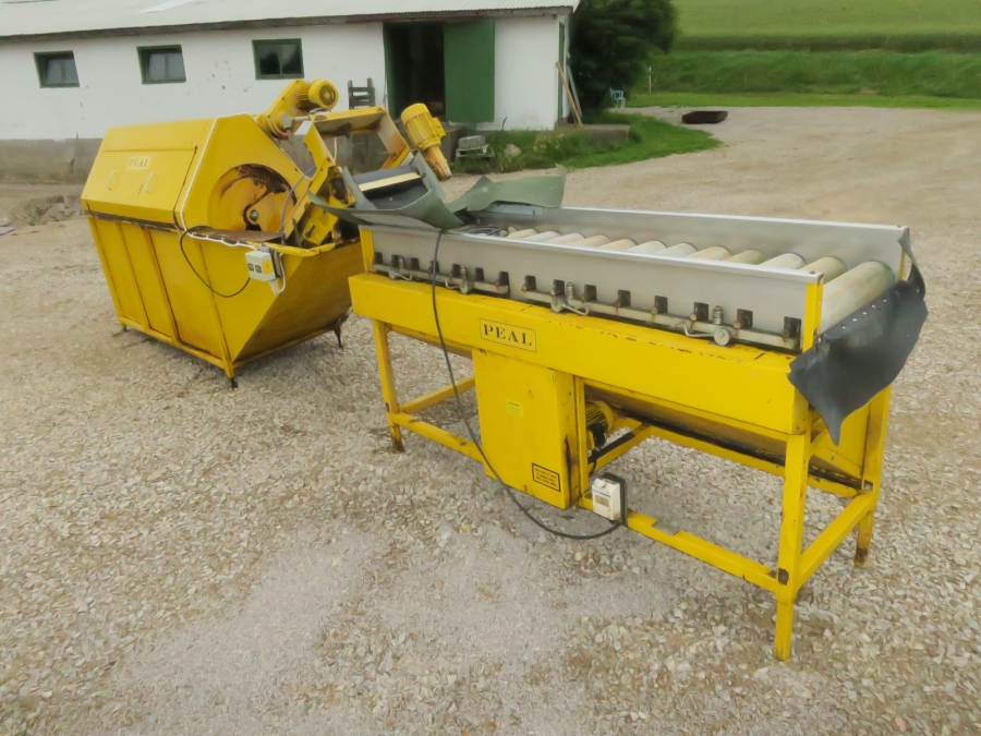 4147 Tong peal Kartoffelwaschmaschine mit Trockner